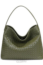 Ardena Örgü Desenli Büyük Omuz Çantası