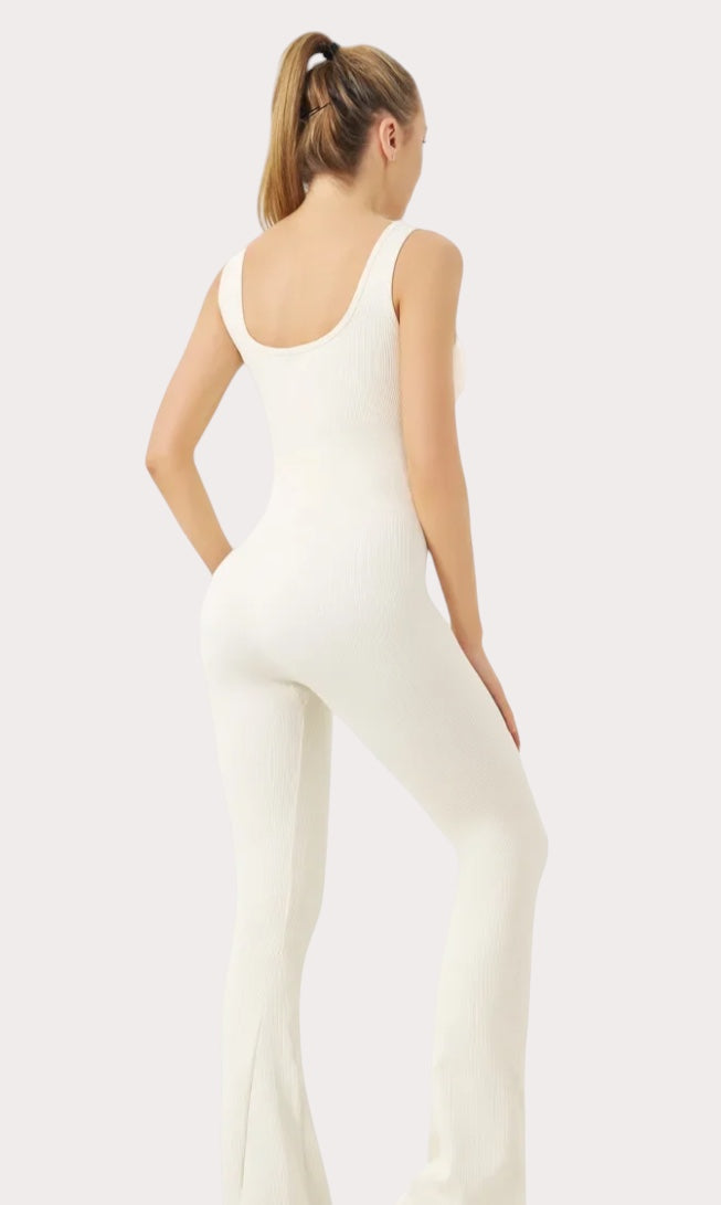 Shapewear Flared Şekillendirici Jumpsuit