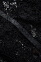 Dantel Sırt Açık Bustiyer Korsaj Askılı Bodysuit