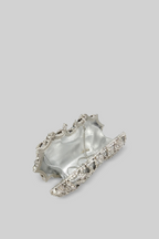 Kristal süslemeli Clutch Çanta