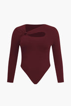 Shapewear büyük Beden Düğüm Bodysuit