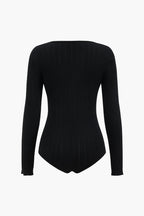 pacco Düğmeli Uzun Kollu Body