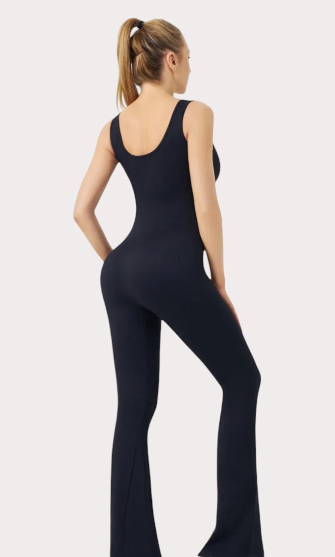 Shapewear Flared Şekillendirici Jumpsuit