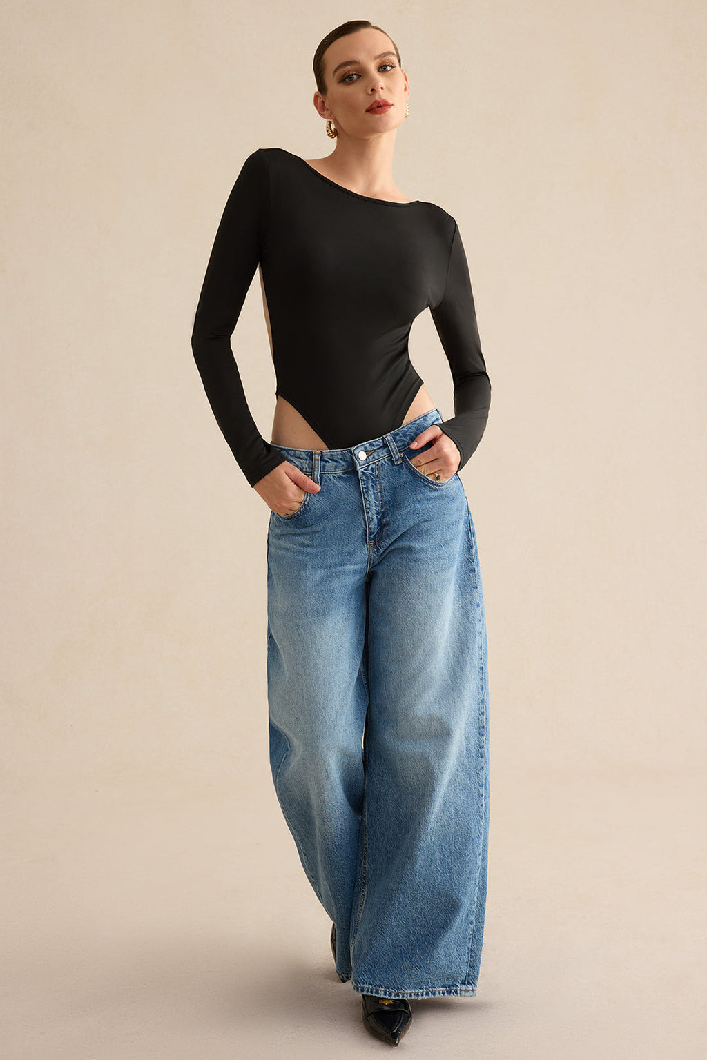 Shapewear Kesikli Bodysuit