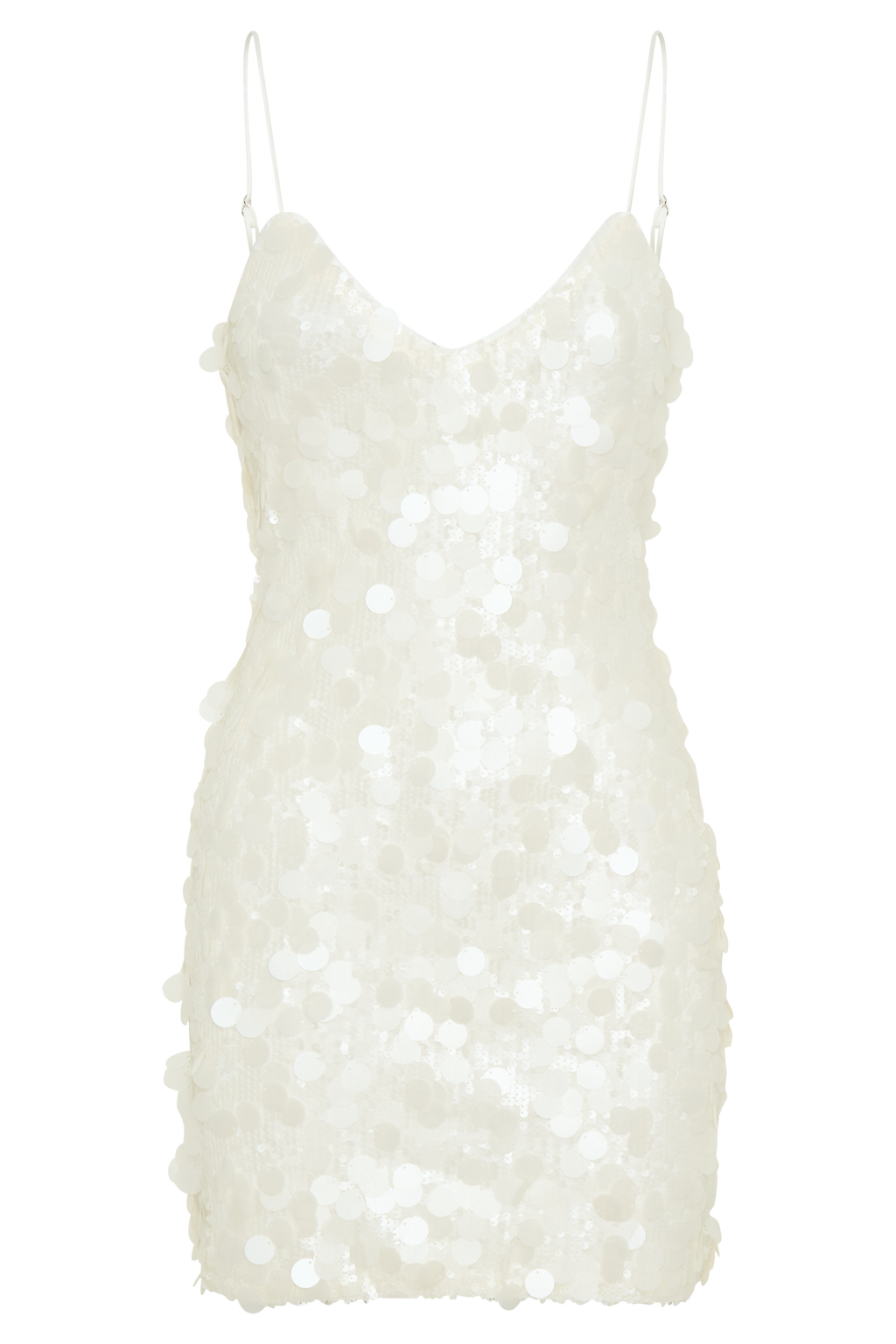 ROF Romilly Payet Mini Elbise - Fildişi