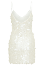 ROF Romilly Payet Mini Elbise - Fildişi