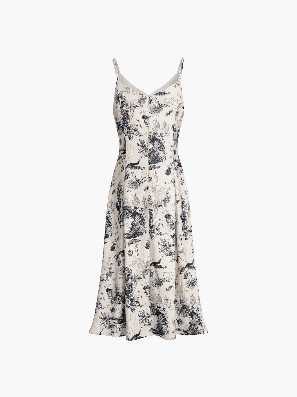Çiçek Desenli Boho Midi Elbise