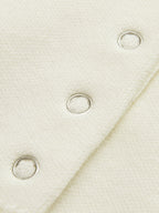 Düğmeli Panel Örgü Hırka