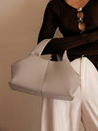 Sade Detaylı Mantı Çantası