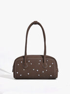 Strass Dekorlu Saplı Çanta