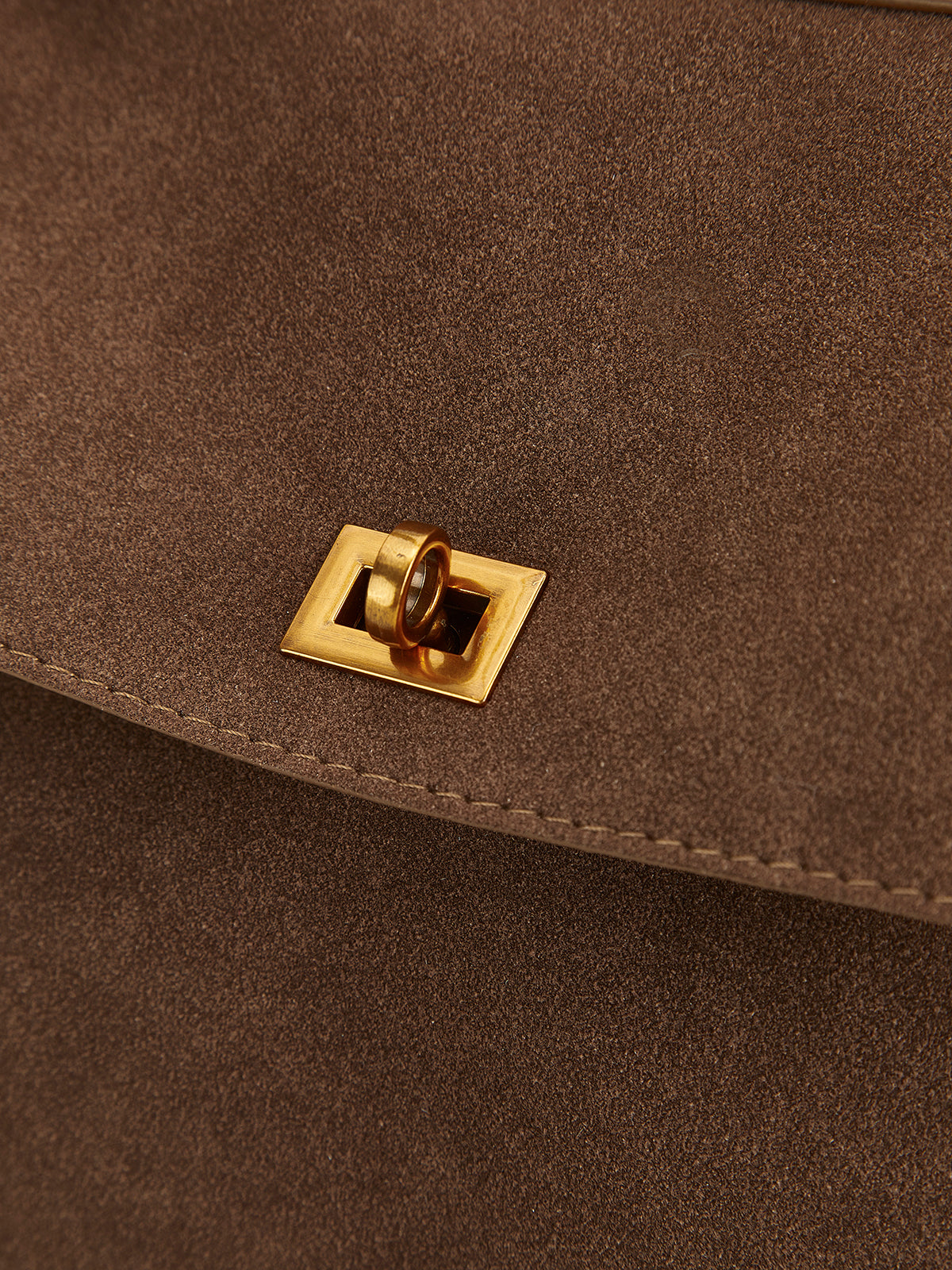 Shine Aura Premium Büyük Kapasiteli Flap Omuz Çantası