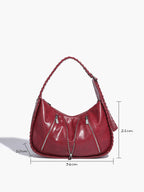 Yumuşak Kemerli Fermuarlı Koltuk Altı Çantası