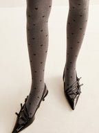 Kare Burun Stiletto Topuk Tokalı Ayakkabılar