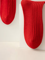 Çizgili Orta Bacak Çorapları