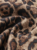 Şık Orta Bel Leopar Desenli Etek ile Cesur Bir İmaj