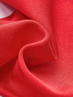 Şık Metal Aksesuarlı Fiyonk Bandeau Bikini