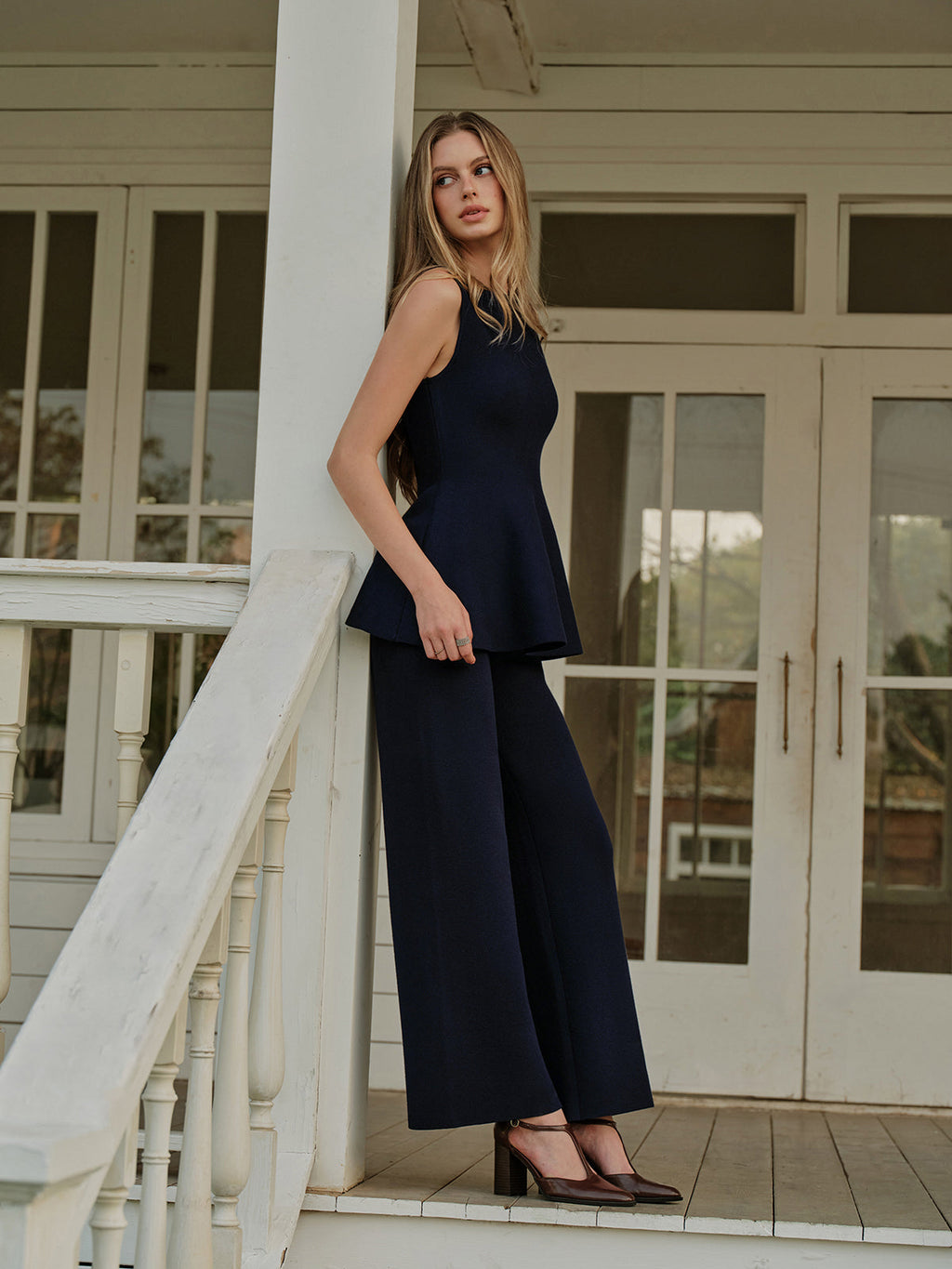 Şık ve Rahat Lastikli Bel Kazak Pantolonları