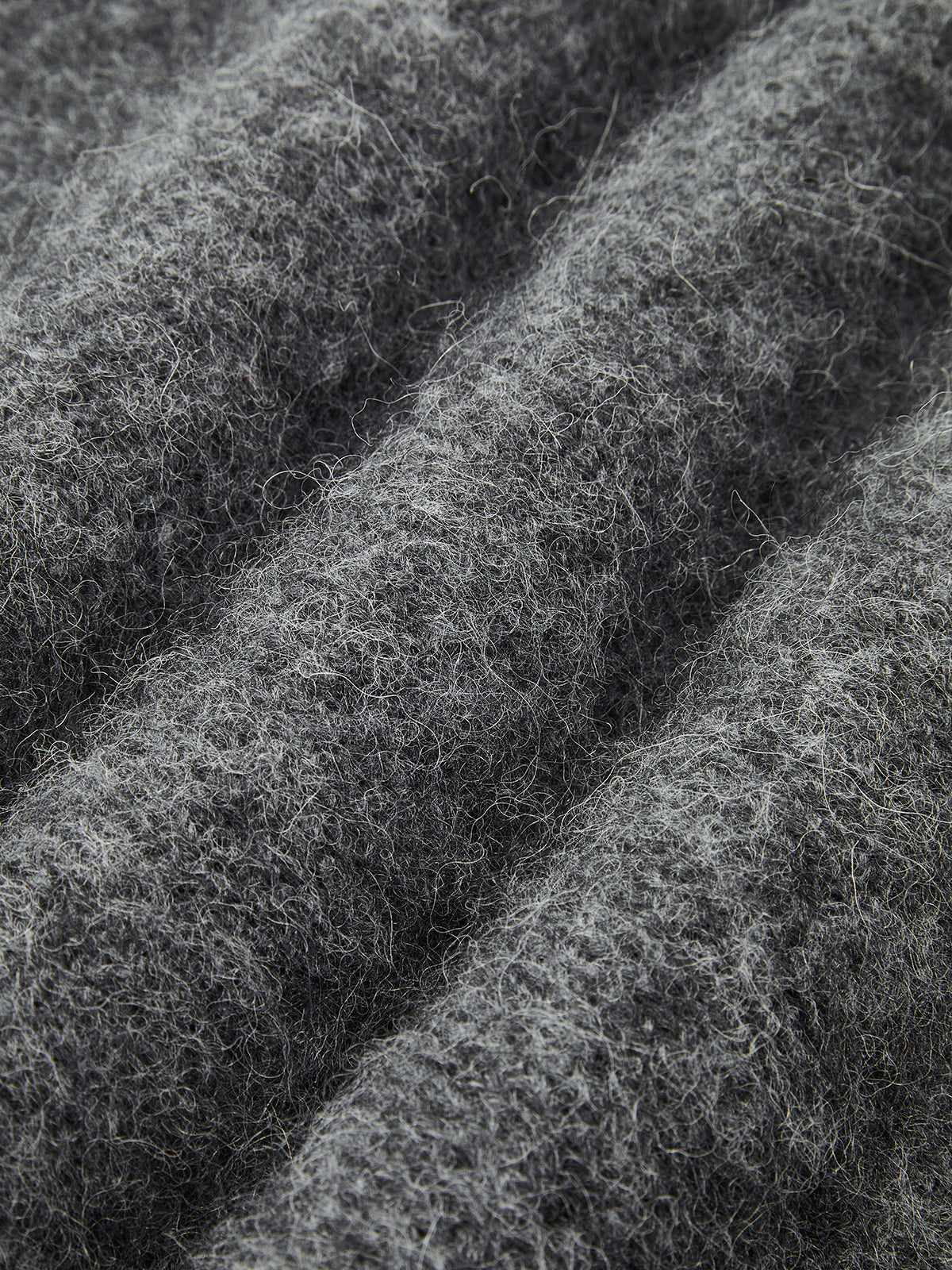 Şık Yün Karışımlı Boncuklu Kazak Yeleği için Şık Katmanlama