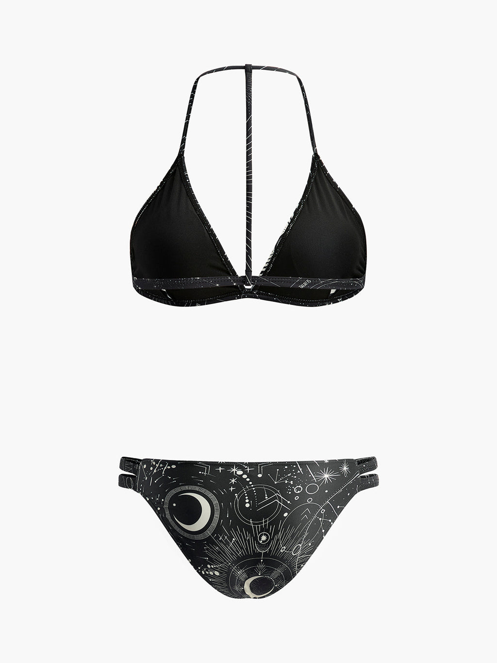 Gökyüzü Temalı Halter Bikini Takımı