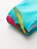 Çekici Çiçekli Boncuklu Bikini Takımı