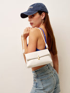 Şık Düğüm Saplı Katlanabilir Omuz Çantası