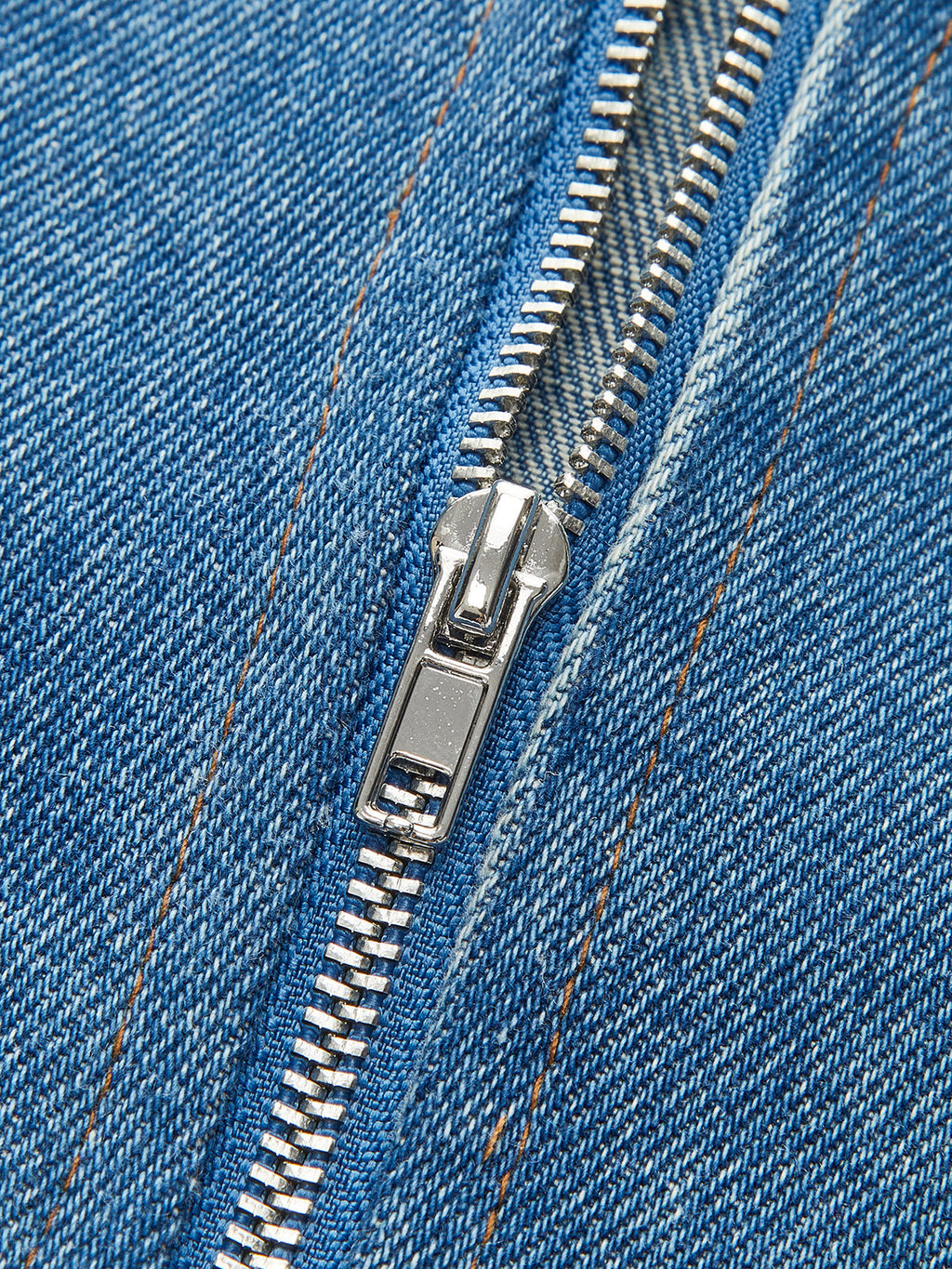 Şık Bir Görünüm İçin Stil Sahibi Denim Panel Kontrast Askılı Korse Üst