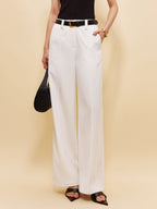 Cep detaylı Rahat Orta Bel Pantolon - Kemer Gerekmiyor!