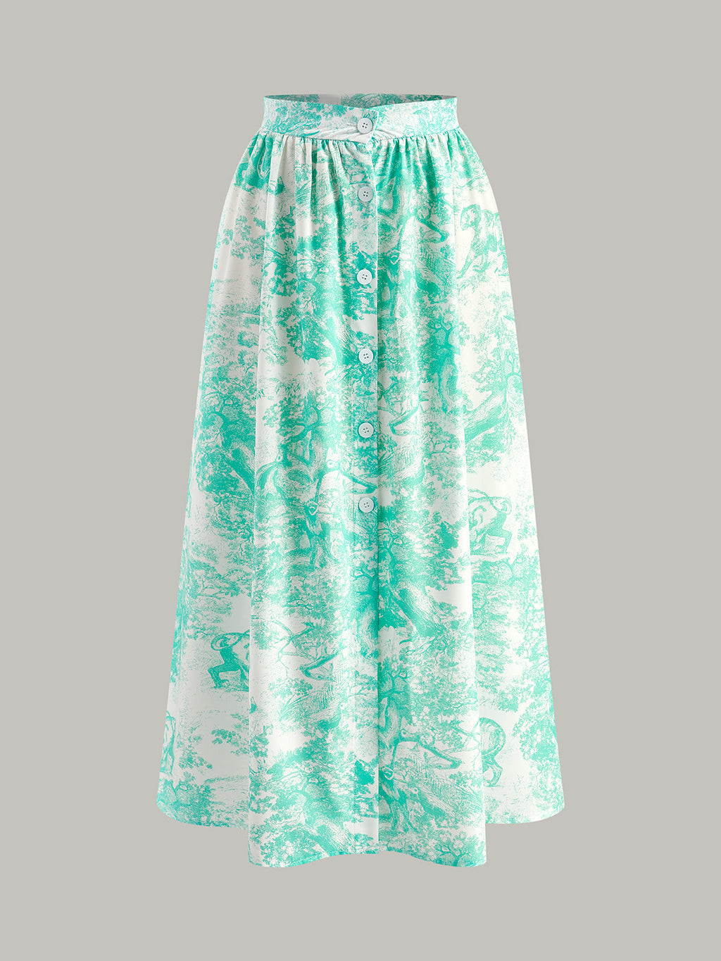 Şık Halter Yaka Sırt Dekolteli Düğmeli Etek Takımı