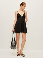 Şık Dokuma Boncuklu Tote Çanta ile Şık Taşıma