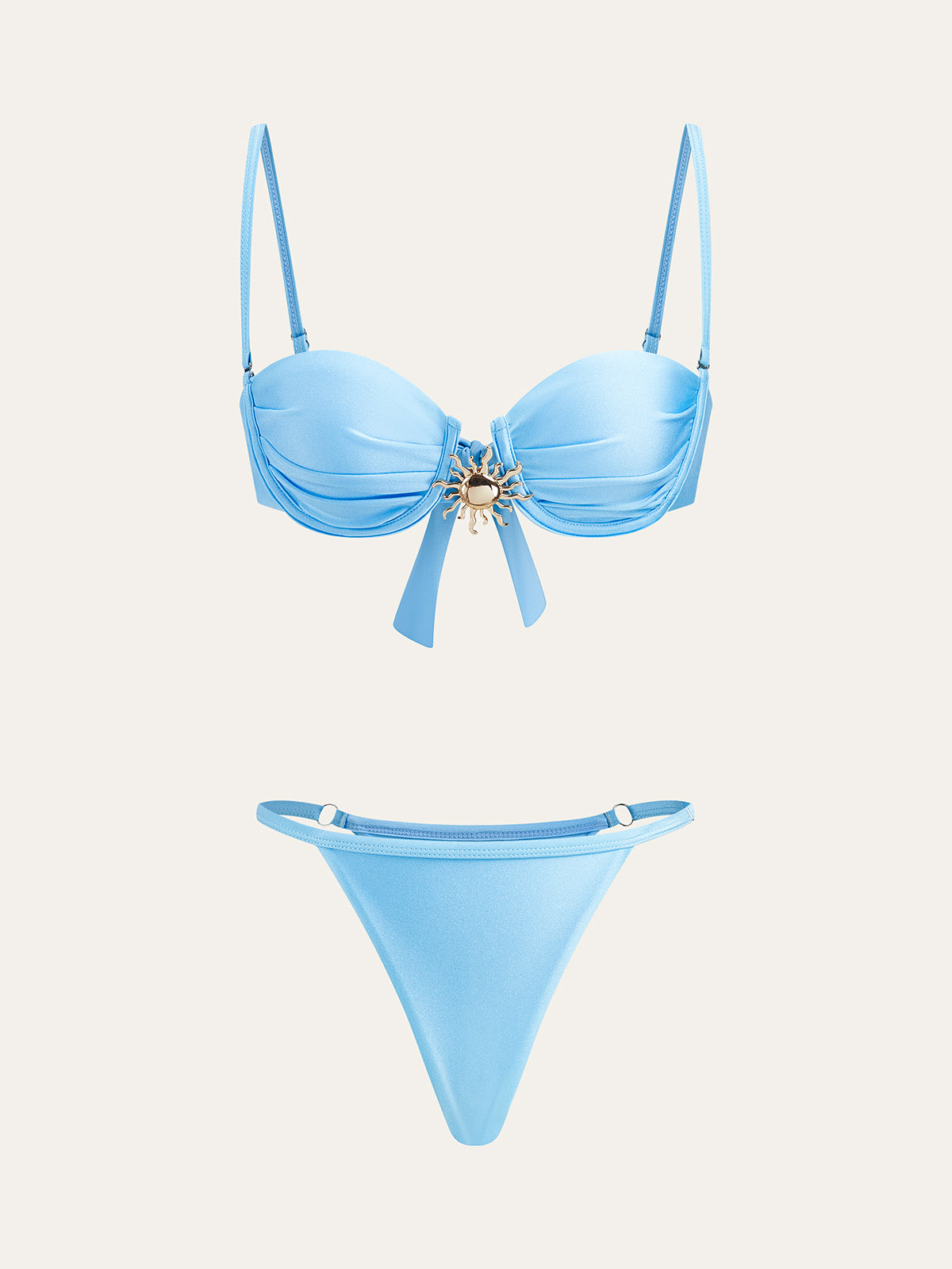 Charm Soleil Bikini Takımı ve Şık Pareo Etek