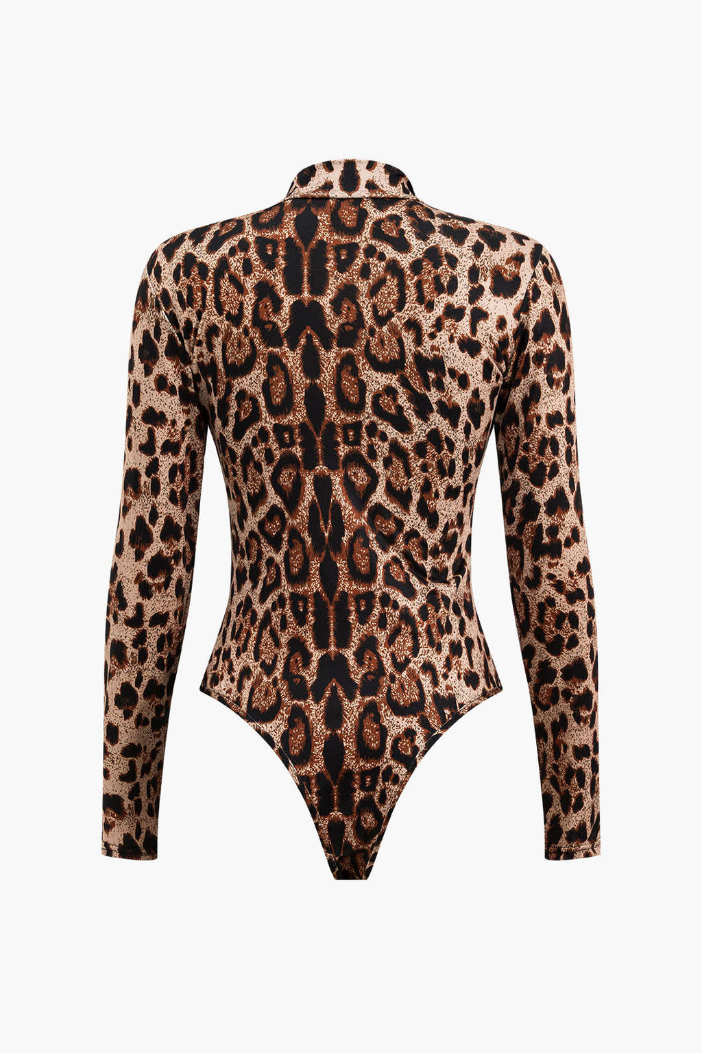 Shapewear leopar Desenli Bodysuit