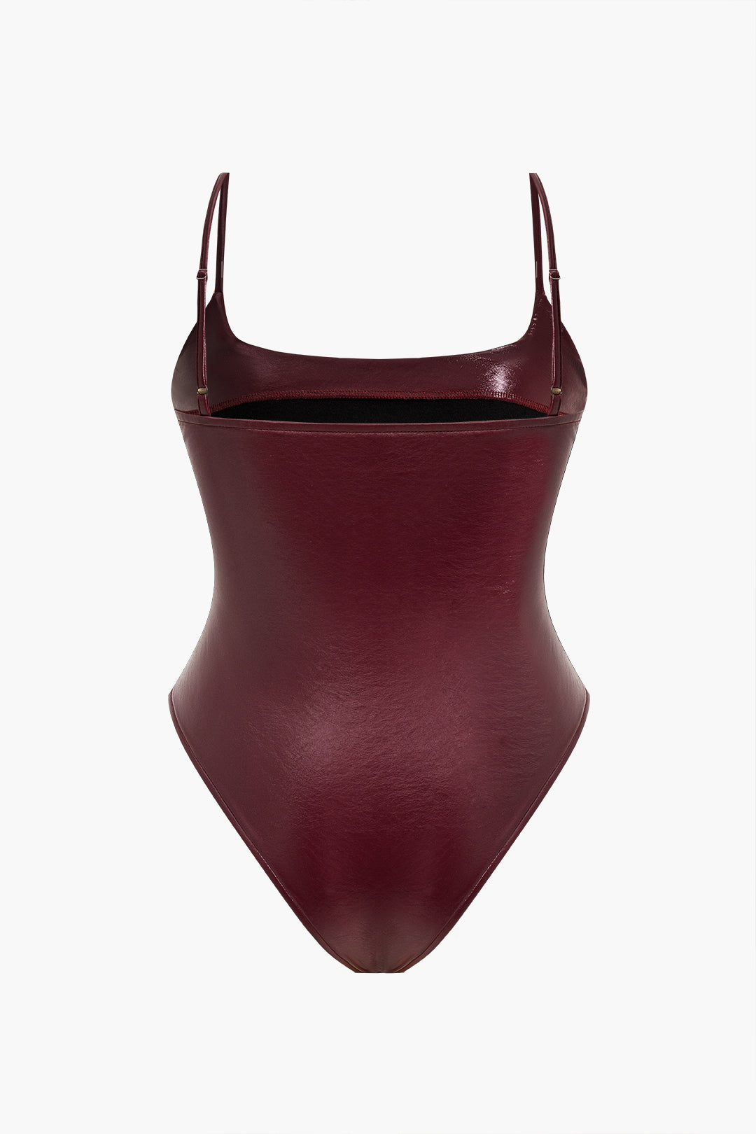 Shapewear büyük Beden Deri Bodysuit