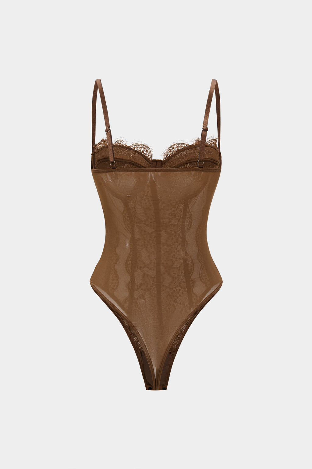 File Detaylı Korse Büstiyer Bodysuit