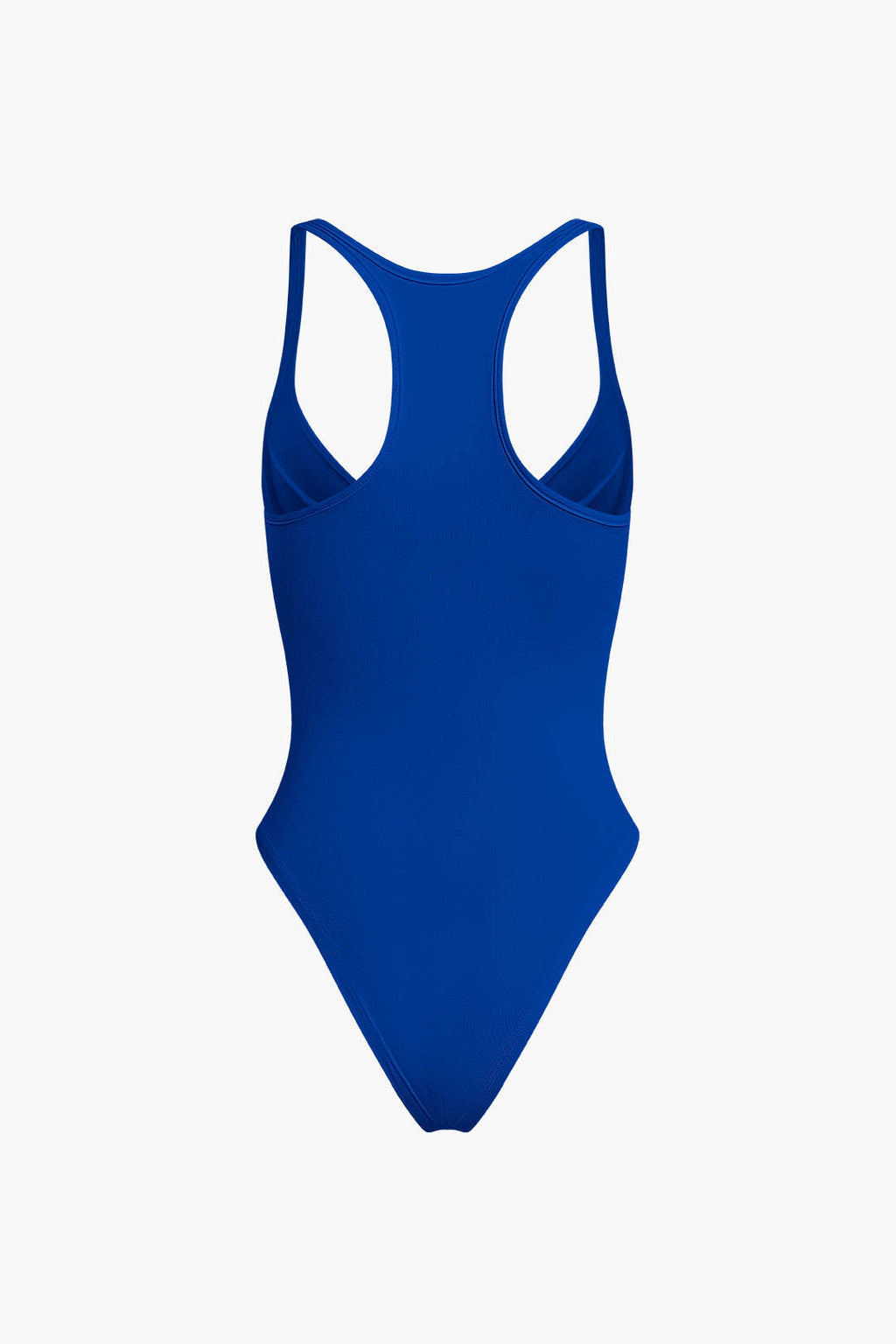 Düz Renk Derin V Yaka Bustiyer Bodysuit