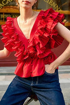 Helen Ruffle V Yaka Bluz