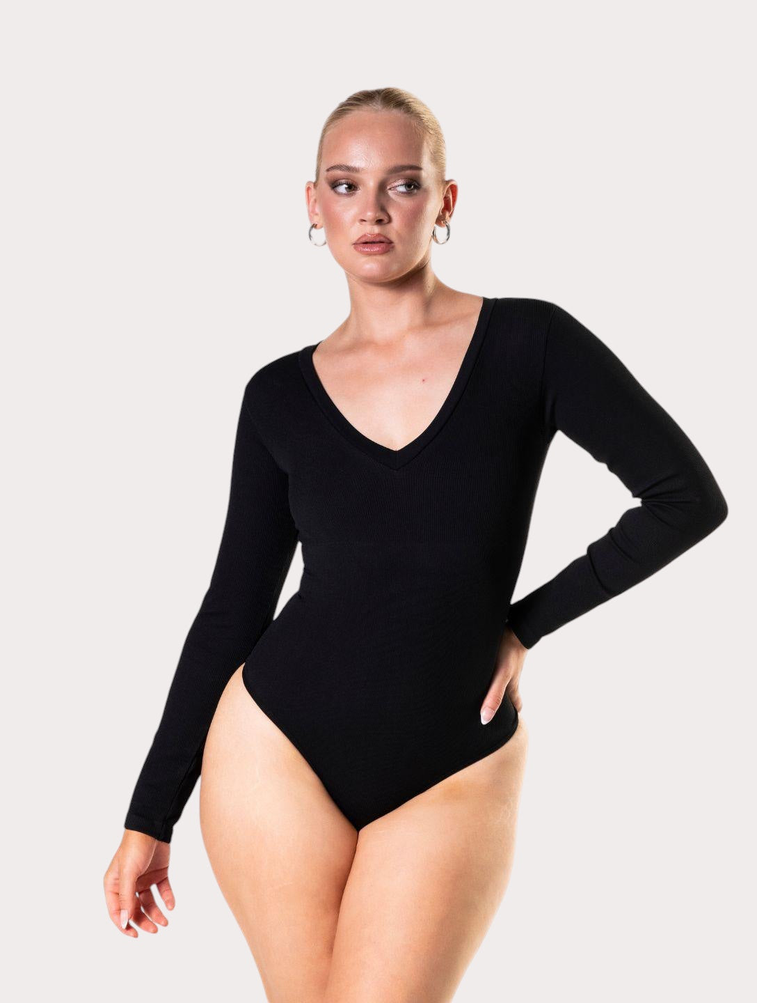 Shapewear inceltici Uzun Kollu Bodysuit