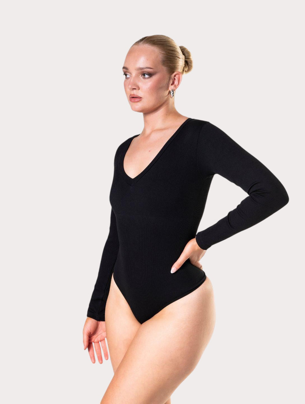Shapewear inceltici Uzun Kollu Bodysuit
