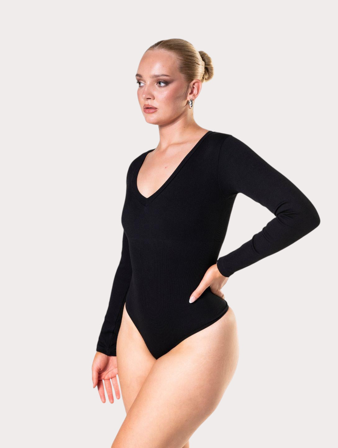 Shapewear inceltici Uzun Kollu Bodysuit