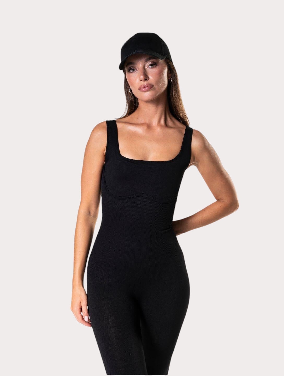 Shapewear Flared Şekillendirici Jumpsuit