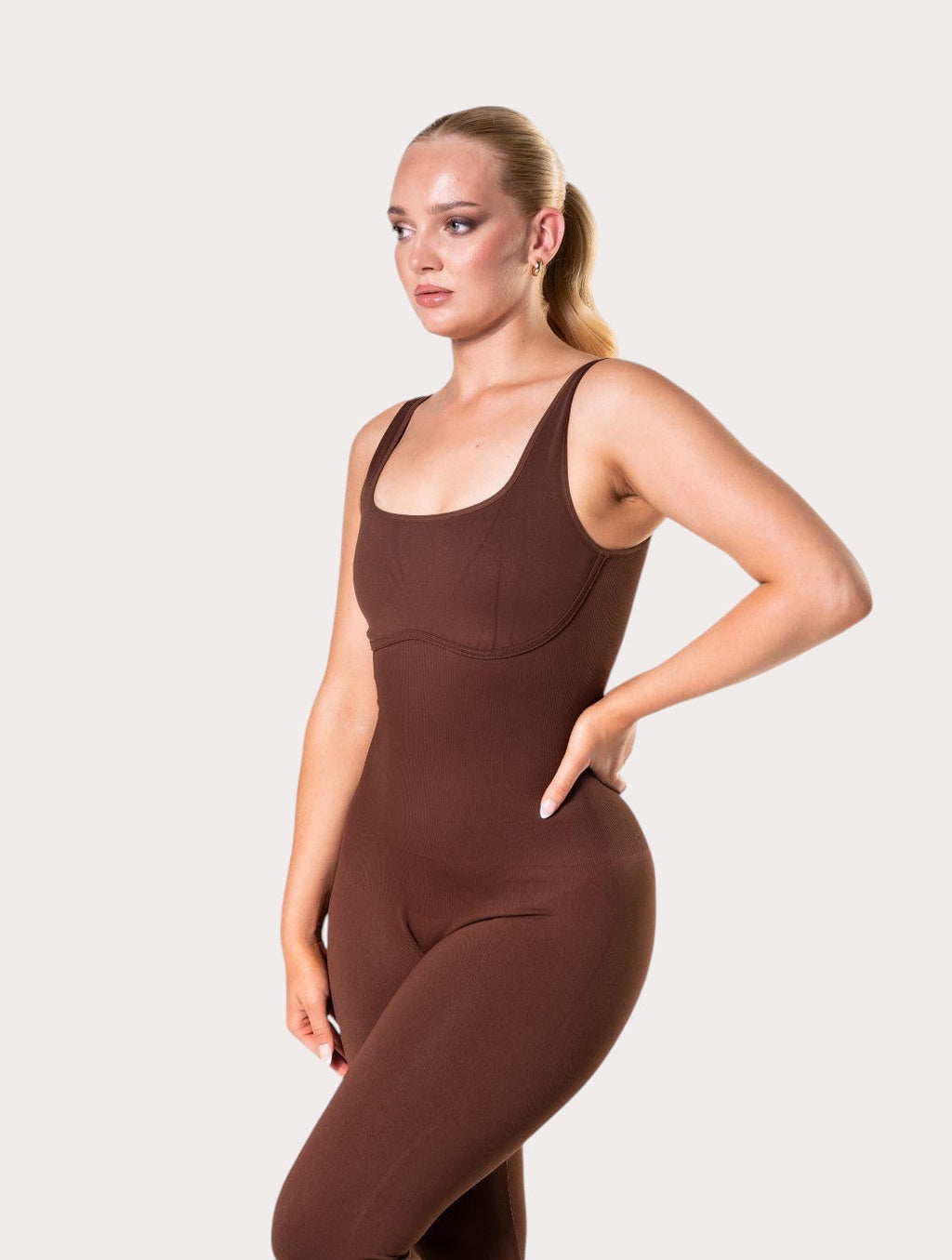Shapewear Flared Şekillendirici Jumpsuit