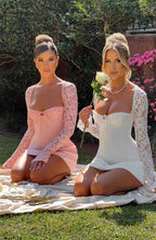 Jacinta Mini Elbise - Allık