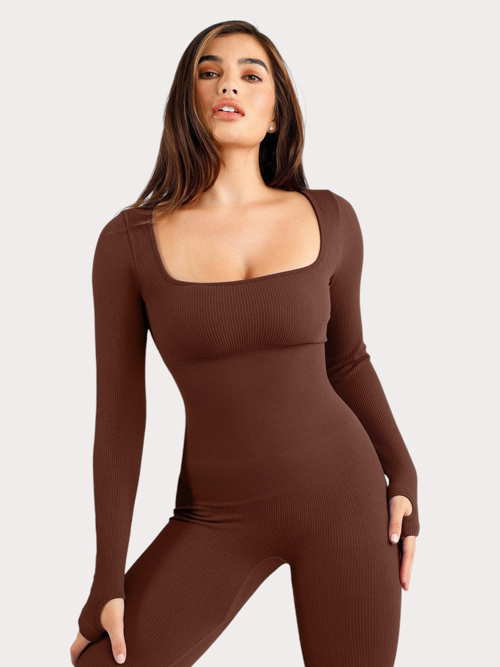 Shapewear Dikişsiz jumpsuit