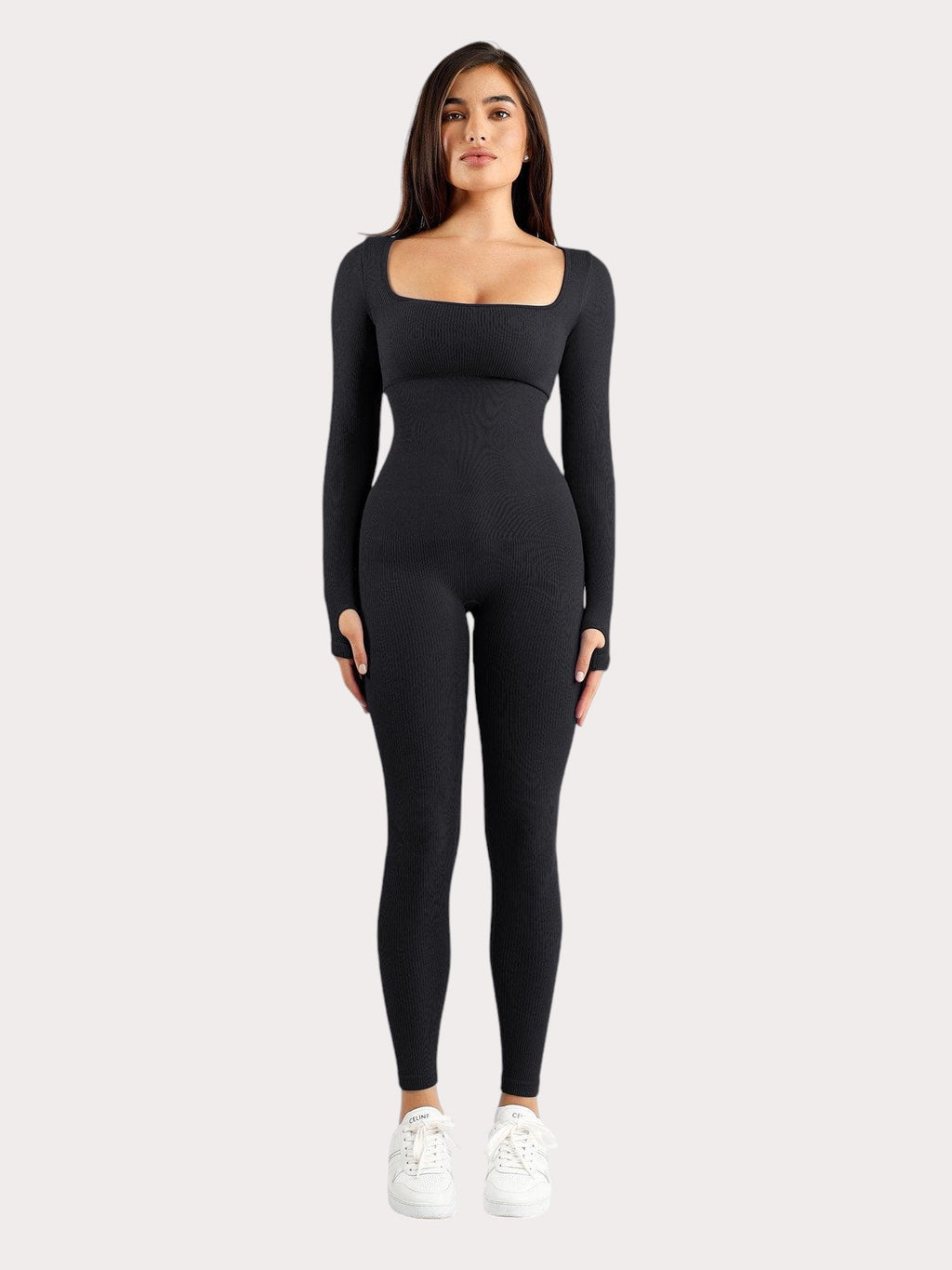 Shapewear Dikişsiz jumpsuit