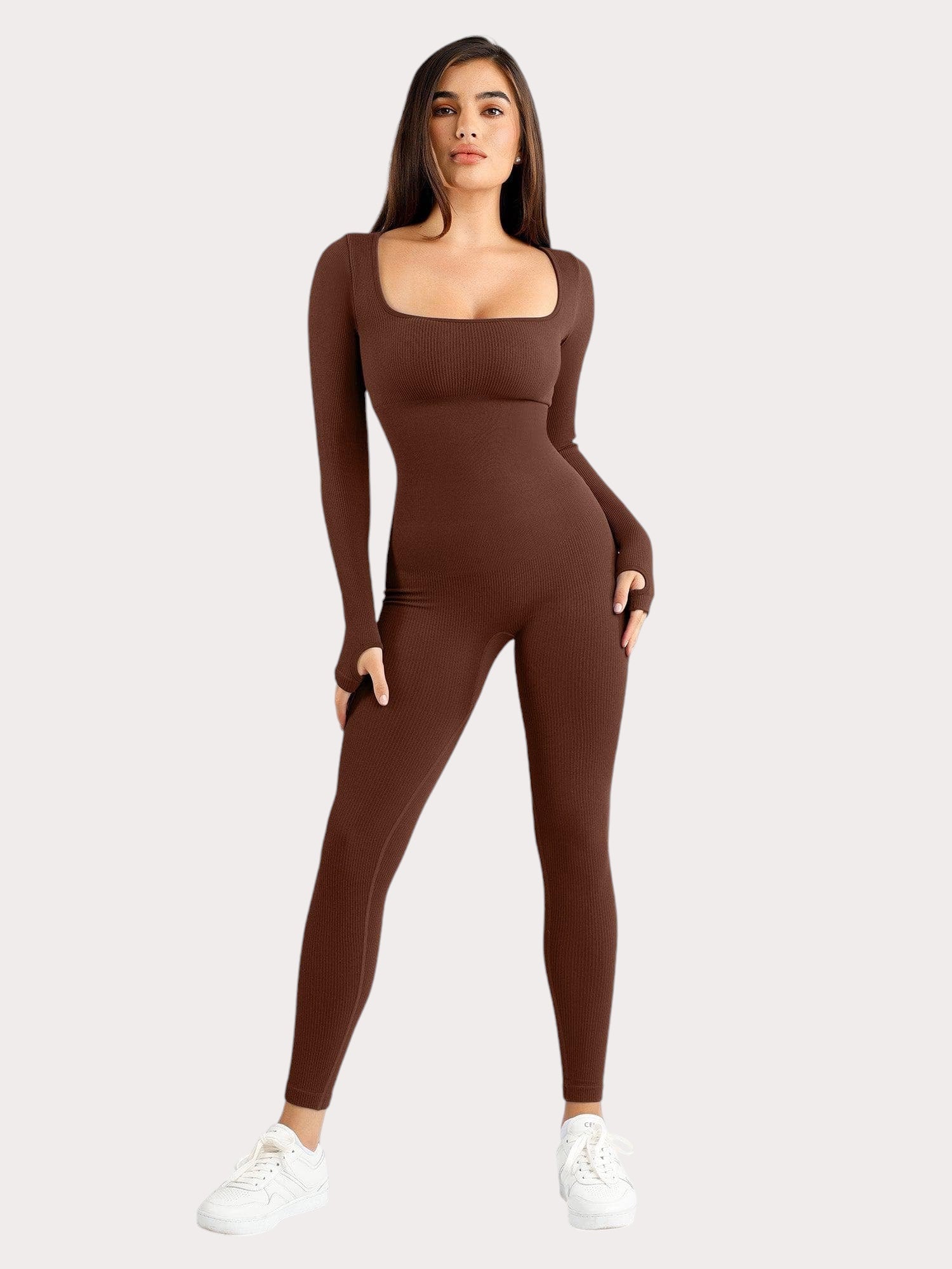 Shapewear Dikişsiz jumpsuit