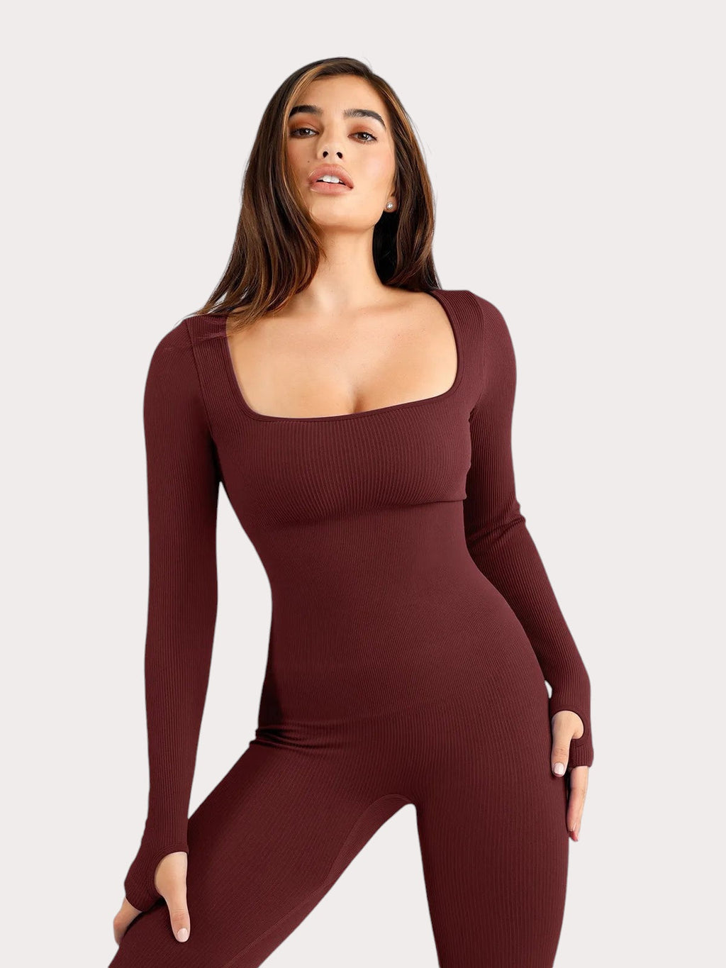 Shapewear Dikişsiz jumpsuit