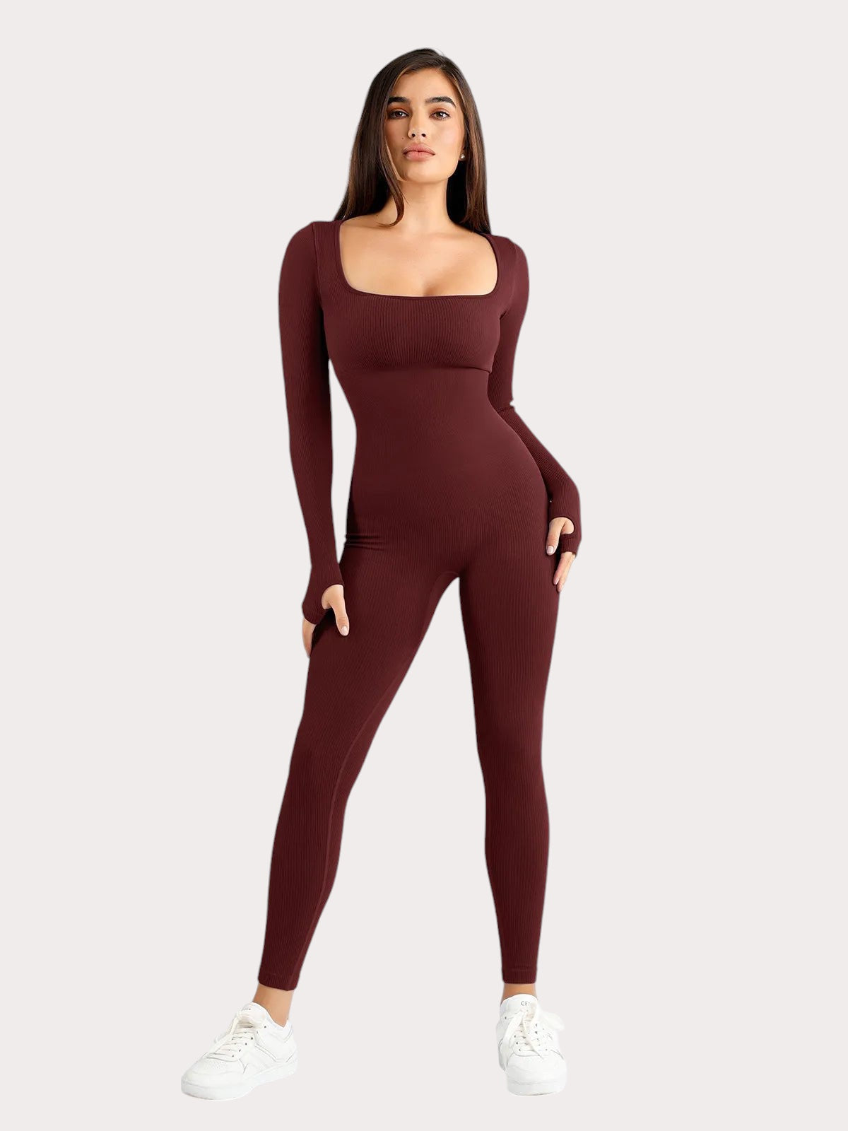 Shapewear Dikişsiz jumpsuit